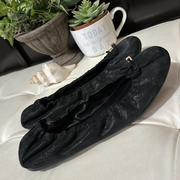 Donald J Pliner Ballet Flats-Sz 9.5M “Dance” Model-Elastic Slip On Style-Black - Picture 6 of 17